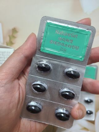네이처셋 루테인 아스타잔틴 캡슐 1개월분 — 5점을 준 리뷰어가 2021년 8월 올린 사용 사진