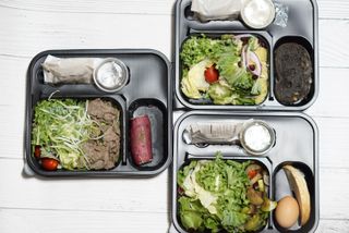 참살이도시락 작심삼일 샐러드도시락 3개 맛보기 새벽배송 또는 택배배송 — 2점을 준 리뷰어가 2021년 8월 올린 사용 사진