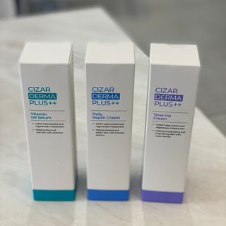 시자르 더마 플러스 오일 세럼, 리페어 크림, 톤업 크림 세트 — 5점을 준 리뷰어가 2023년 9월 올린 사용 사진