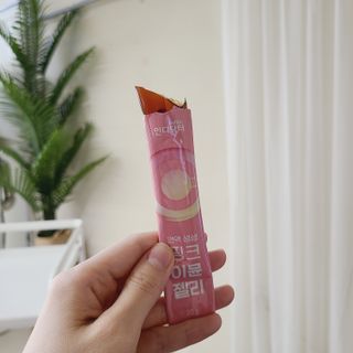 인디닥터 면역 생생 핑크 이뮨 젤리 + 타이탄 BCAA 프로틴 젤리스틱 — 5점을 준 리뷰어가 2022년 3월 올린 사용 사진