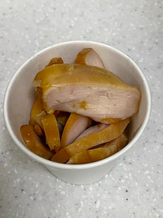 한끼통살 슬라이스 닭가슴살 — 5점을 준 리뷰어가 2023년 2월 올린 사용 사진