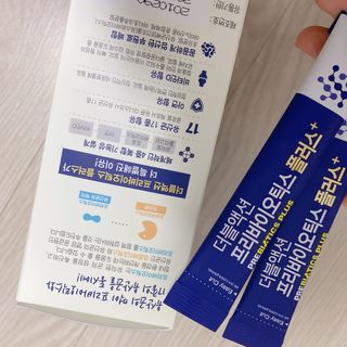 메이준뉴트리 더블액션 프리바이오틱스 플러스+ — 5점을 준 리뷰어가 2021년 7월 올린 사용 사진