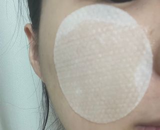 산다화 비타민씨 화이트닝 토너 패드 — 5점을 준 리뷰어가 2023년 6월 올린 사용 사진