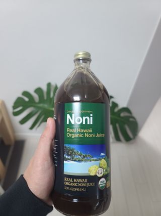 광동생활건강 [광동] 100 리얼 하와이 유기농 노니주스 946ml — 4.5점을 준 리뷰어가 2021년 12월 올린 사용 사진
