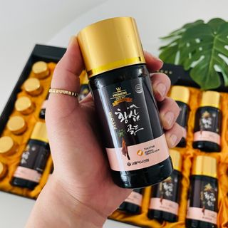 서울약사신협_프리미엄황삼골드_3.75g x 12환+75mgx12병 — 5점을 준 리뷰어가 2021년 1월 올린 사용 사진