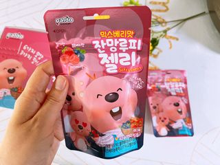 [팔도] 잔망루피젤리 믹스베리맛 42g 8개 — 4.5점을 준 리뷰어가 2022년 2월 올린 사용 사진