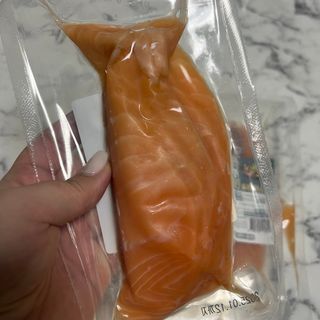 밸런스 다이어트랩 밸다랩 프리미엄 훈제연어 슬라이스 120g — 5점을 준 리뷰어가 2023년 4월 올린 사용 사진