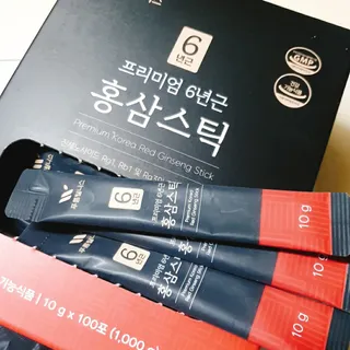 [푸름웰니스] 프리미엄 6년근 홍삼스틱 3mg x 100포 — 5점을 준 리뷰어가 2022년 3월 올린 사용 사진