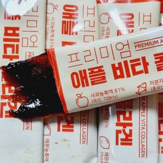 소담스퀘어 상암 [애플트리] 프리미엄 애플 비타 콜라겐 — 5점을 준 리뷰어가 2022년 12월 올린 사용 사진