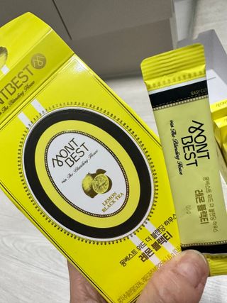 몽베스트 위드더 블랜딩 하우스 _레몬 블랙티 — 5점을 준 리뷰어가 2022년 12월 올린 사용 사진