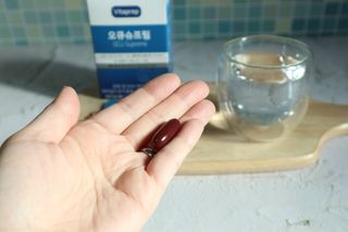 뉴트리션팩토리 비타프렙 오큐슈프림 루테인 오메가3 1050mg — 5점을 준 리뷰어가 2021년 10월 올린 사용 사진