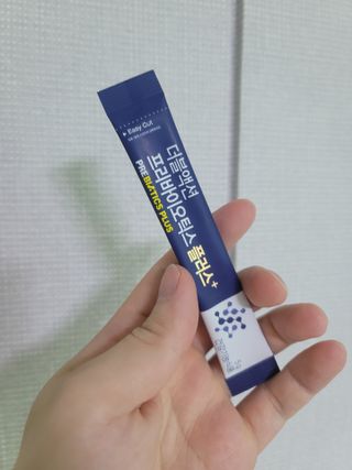 메이준뉴트리 더블액션 프리바이오틱스 플러스+ — 5점을 준 리뷰어가 2021년 6월 올린 사용 사진