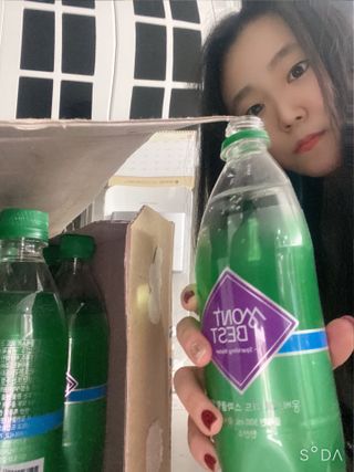 몽베스트 Montbest with Sparkling water Plain 20병 — 4점을 준 리뷰어가 2021년 10월 올린 사용 사진