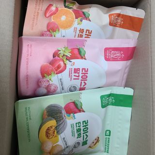 아비삭라이스볼 3종 /딸기,후르츠,단호박 — 3점을 준 리뷰어가 2021년 4월 올린 사용 사진