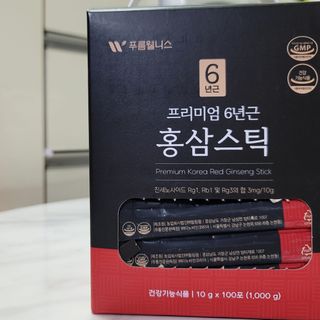 [푸름웰니스] 프리미엄 6년근 홍삼스틱 3mg x 100포 — 5점을 준 리뷰어가 2022년 4월 올린 사용 사진