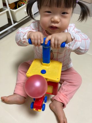 유비맘 궁디팡팡 내의/내복 상하세트 — 5점을 준 리뷰어가 2021년 3월 올린 사용 사진