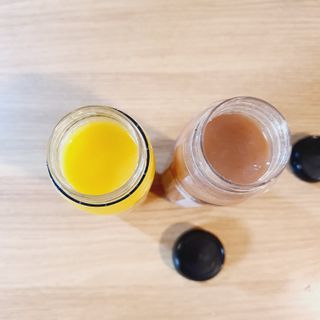 BLENDY'S 핑크 스무디+블론디 스무디 — 5점을 준 리뷰어가 2021년 12월 올린 사용 사진