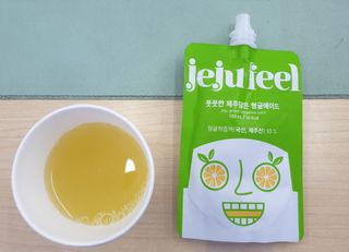 JEJUFEEL 풋풋한 제주담은 청귤에이드 — 5점을 준 리뷰어가 2022년 9월 올린 사용 사진