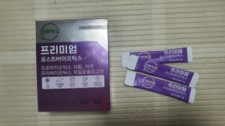 [유산균] 오마이락 프리미엄 포스트바이오틱스 30P — 5점을 준 리뷰어가 2022년 11월 올린 사용 사진
