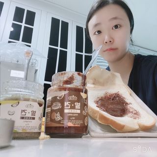 진테이블 발.견 스프레드  오리지널믹스 90g + 카카오스윗믹스 90g 2종 세트 — 4점을 준 리뷰어가 2022년 8월 올린 사용 사진