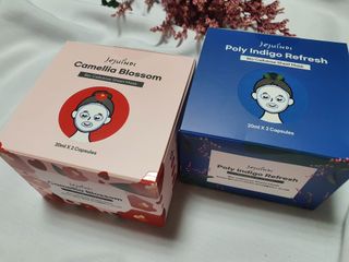 제주인디 카멜리아 블러썸 바이오셀룰로오스 마스크팩 — 5점을 준 리뷰어가 2021년 10월 올린 사용 사진