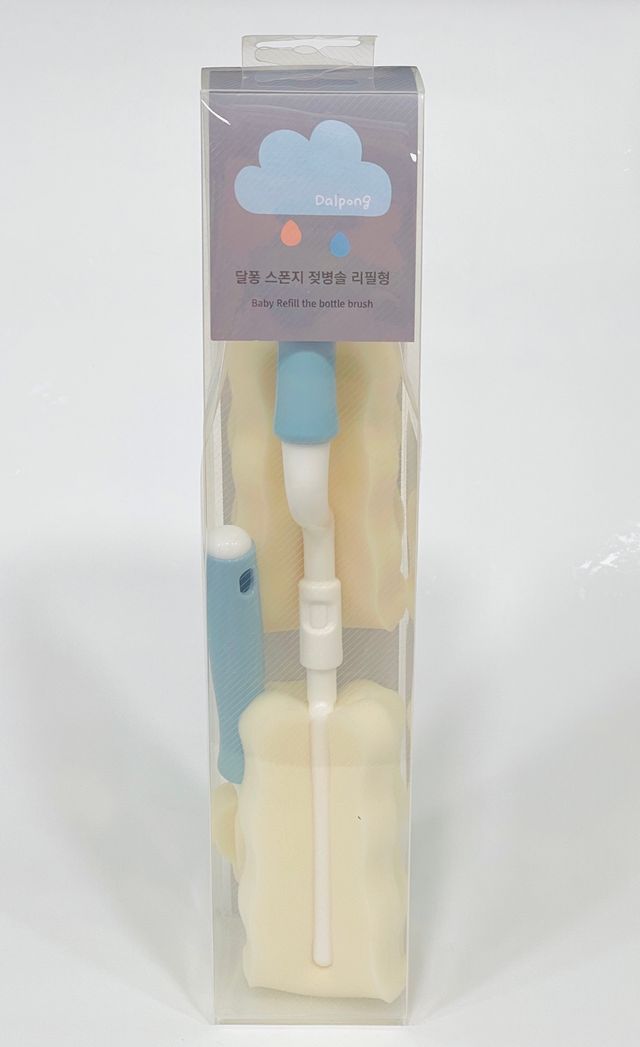 달퐁스폰지젖병솔리필형3pcs 리뷰 사진