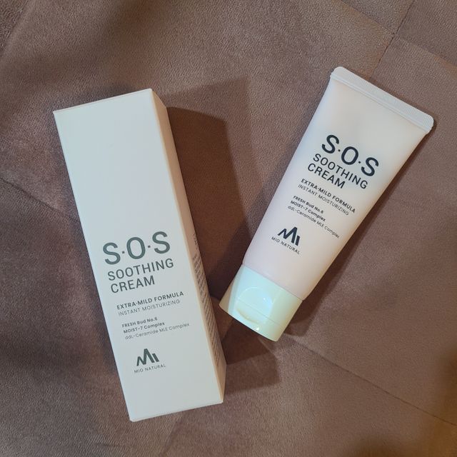 S.O.S 수딩크림 리뷰 사진