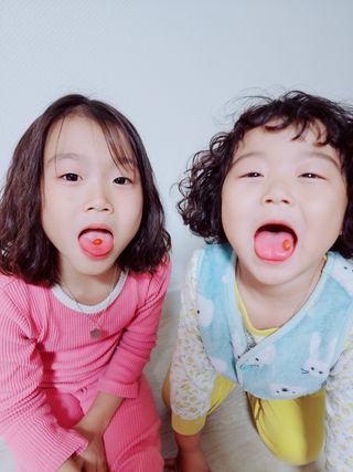 앙팡 츄어블 비타민D 1000 IU 130mg x 90정 — 5점을 준 리뷰어가 2022년 10월 올린 사용 사진