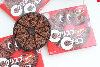 NISSIN 닛신 크리스피 초코 — 5점을 준 리뷰어가 2022년 12월 올린 사용 사진
