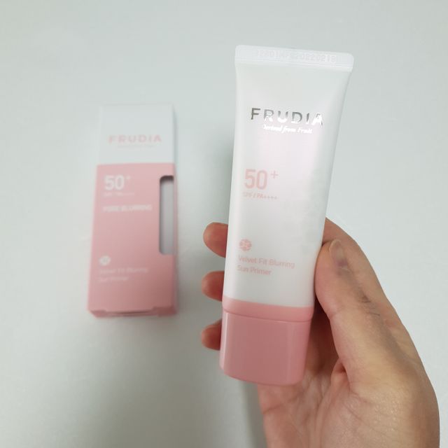 [후르디아] 모공블러 비건 선 프라이머 리뷰 사진