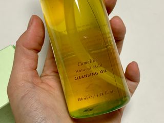 스킨큐어 산다화 순한 클렌징 동백 오일 200ml — 4.5점을 준 리뷰어가 2023년 5월 올린 사용 사진