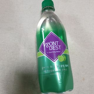 몽베스트 Montbest with Sparkling water Lime20병 — 5점을 준 리뷰어가 2021년 10월 올린 사용 사진