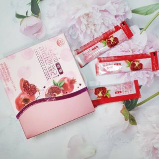 헬스업_쁘띠쁘띠석류콜라겐젤리_20g x 14포 — 5점을 준 리뷰어가 2021년 2월 올린 사용 사진