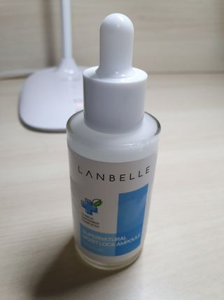 랑벨 수퍼내츄럴 수분잠금 앰플 50ml — 5점을 준 리뷰어가 2023년 1월 올린 사용 사진