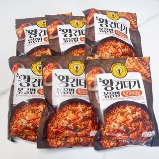 한성기업 무볼레 왕건더기 볶음밥 묵은지삼겹살 — 4점을 준 리뷰어가 2021년 10월 올린 사용 사진
