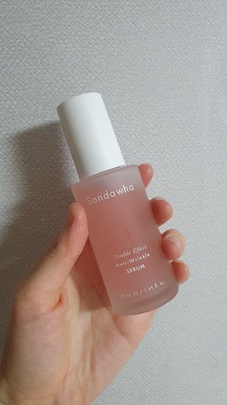 산다화 더블 이펙트 안티 링클 세럼 50ml — 4점을 준 리뷰어가 2023년 12월 올린 사용 사진