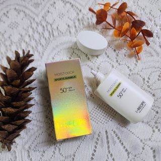 아이레시피 모이스트터치 스포츠 선밀크 50ml (SPF50+ PA+++) — 5점을 준 리뷰어가 2023년 5월 올린 사용 사진