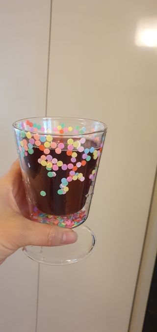 [바이윙클] 페르시아 유기농 석류 착즙주스 750ml 2병 + 선물박스 세트 — 5점을 준 리뷰어가 2022년 2월 올린 사용 사진