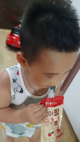 [몸엔용] 우리 아이 건강간식, 달콤한 녹용곤약젤리 디어팡 4종 — 4.5점을 준 리뷰어가 2021년 8월 올린 사용 사진