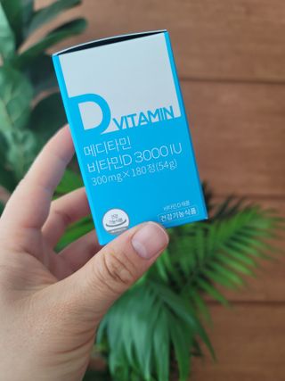 메디타민 비타민D 3000IU — 5점을 준 리뷰어가 2021년 5월 올린 사용 사진