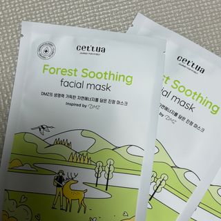 세뚜아(Cettua) 나우[세뚜아] 포레스트 수딩 마스크 Cettual Forest  Soothing Mask 4매 — 5점을 준 리뷰어가 2024년 3월 올린 사용 사진