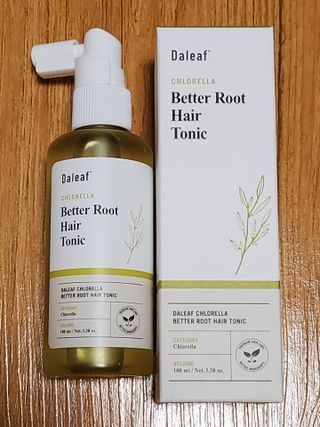 달리프 클로렐라 베러 루트 헤어토닉 100ml — 5점을 준 리뷰어가 2021년 4월 올린 사용 사진