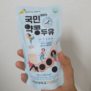 국민바이오 약콩두유 — 4점을 준 리뷰어가 2022년 5월 올린 사용 사진