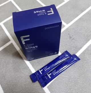 똥기사의 케이푸드 화이버슬림 — 5점을 준 리뷰어가 2020년 12월 올린 사용 사진