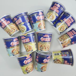 NISSIN 닛신 컵누들  4종 - 씨푸드오리지날, 씨푸드 스파이시, 씨푸드 커리, 씨푸드 XO소스 — 5점을 준 리뷰어가 2022년 11월 올린 사용 사진