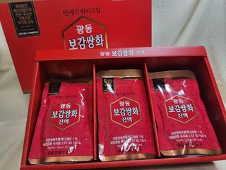 광동생활건강 [광동]진하고 깊은 풍미, 광동 보감쌍화진액 100mL * 18포 — 5점을 준 리뷰어가 2024년 8월 올린 사용 사진