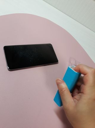 AM 미스트 액정 클리너/휴대폰 노트북 PC 자동차 모니터 스크린 클리너 세정제 — 5점을 준 리뷰어가 2020년 12월 올린 사용 사진