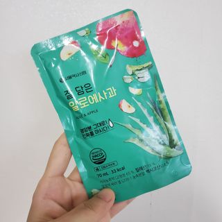 서울약사신협 잘 담은 알로애사과_70ml x 30포 — 5점을 준 리뷰어가 2021년 9월 올린 사용 사진