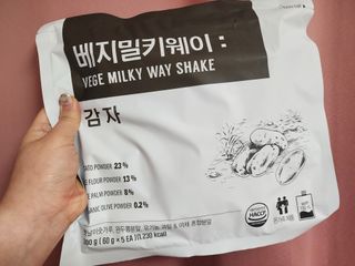 클린24시간 베지밀키웨이 감자 쉐이크 1세트 (5개) — 4점을 준 리뷰어가 2023년 3월 올린 사용 사진