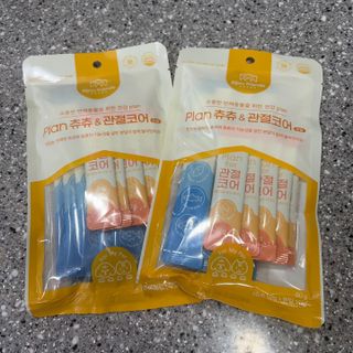 비쥬프렌즈 플랜 츄츄&건강 코어(장/관절/피모 분말) — 5점을 준 리뷰어가 2022년 9월 올린 사용 사진